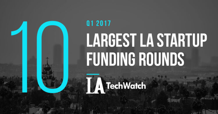 These 10 LA Startups Raised the Most Capital in Q1 of 2017
