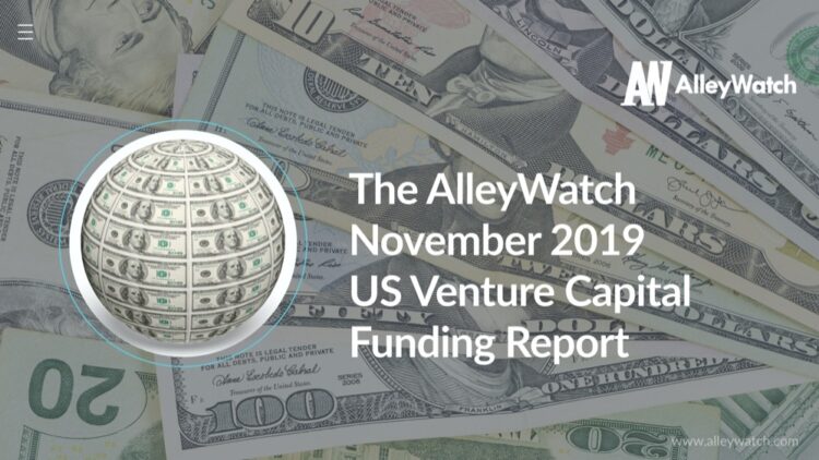 The November 2019 US Venture Capital Funding Report