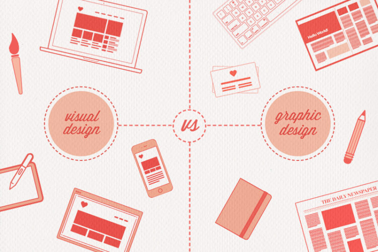 Visual Design vs. Graphic Design: What’s the Difference?