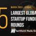 The 15 Largest Global Startup Funding Rounds of March 2023